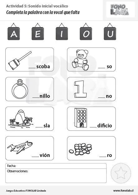 TAREAS IMPRIMIBLES CONCIENCIA FONOLÓGICA Descarga gratis estas ... TAREAS IMPRIMIBLES CONCIENCIA FONOLÓGICA Descarga gratis estas ...