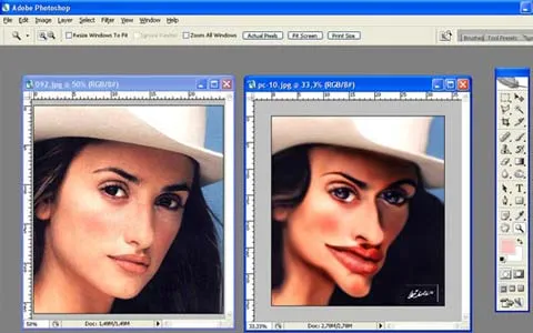 TARINGA - COMO HACER CARICATURAS CON PHOTOSHOP TARINGA - COMO HACER CARICATURAS CON PHOTOSHOP