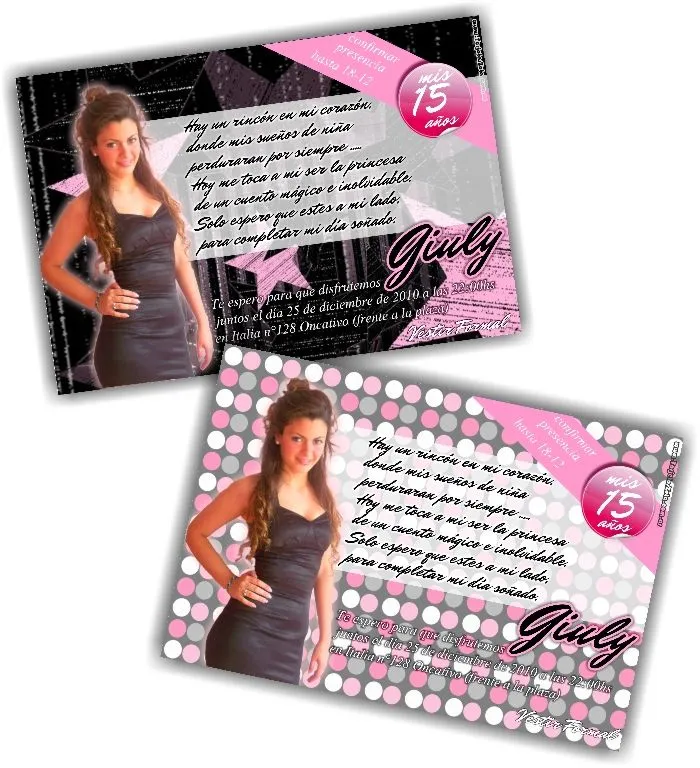 ... tarjetas y souvenirs: Tarjeta 15 Años originales - cod: qu013 ... tarjetas y souvenirs: Tarjeta 15 Años originales - cod: qu013