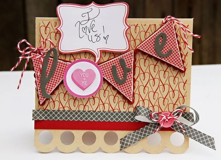 Tarjeta de Amor en 3D | Manualidades | Pinterest | Amor