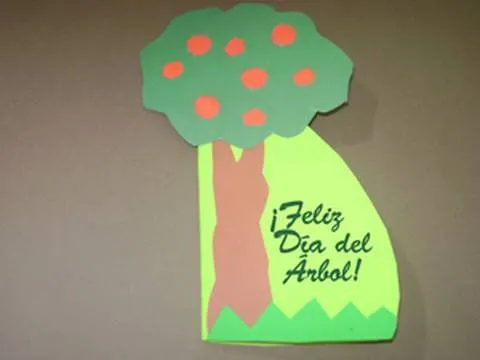 Tarjeta para el Día del Árbol - YouTube