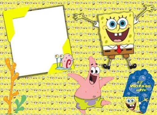 TARJETA DE BOB ESPONJA INVITACIONES PARA FIESTAS : ACTIVIDADES ... TARJETA DE BOB ESPONJA INVITACIONES PARA FIESTAS : ACTIVIDADES ...