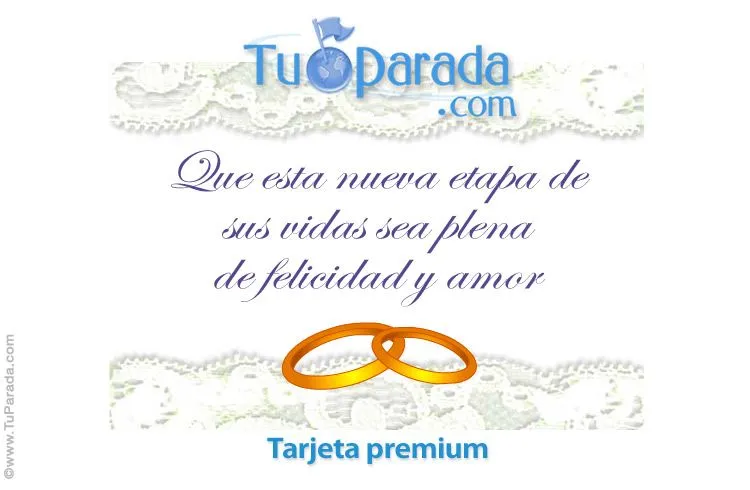 Tarjeta de bodas blanca. Bodas, ver tarjetas, postales virtuales Tarjeta de bodas blanca. Bodas, ver tarjetas, postales virtuales