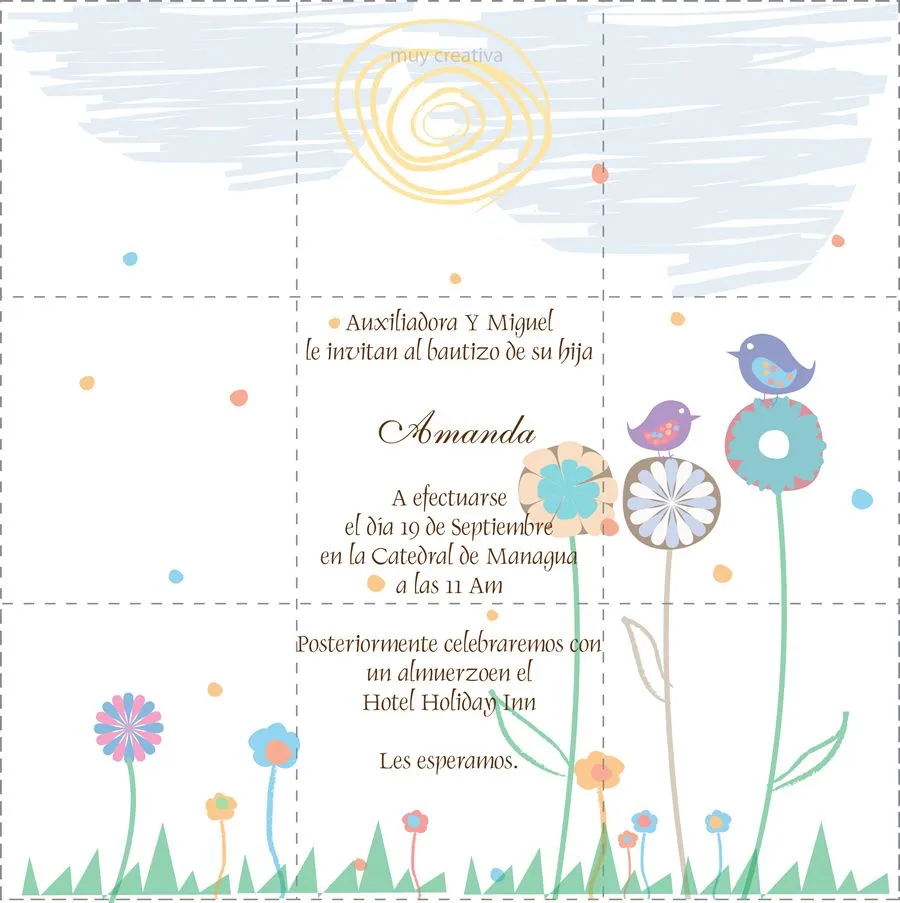 13 | Tarjetas y Diseños Muy Creativa