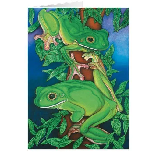 Tarjeta de la cita de la selva tropical de Zazzle.