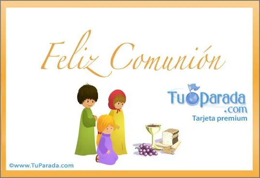 Tarjeta de Comunión, Religión Cristiana - Católica, tarjetas Tarjeta de Comunión, Religión Cristiana - Católica, tarjetas