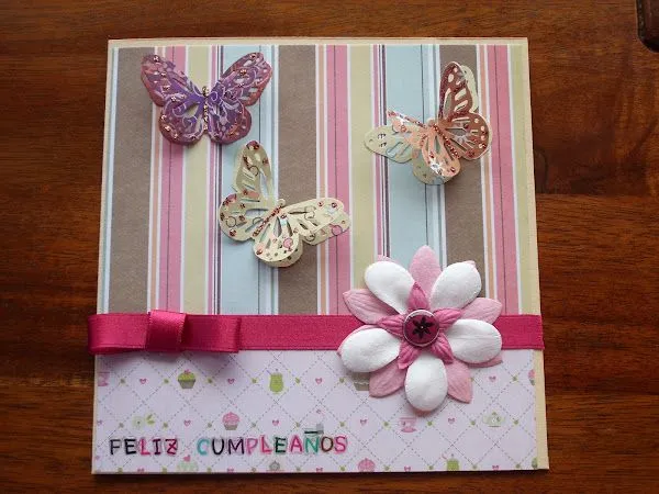 tarjeta de cumpleanos (4) | Aprender manualidades es facilisimo. tarjeta de cumpleanos (4) | Aprender manualidades es facilisimo.