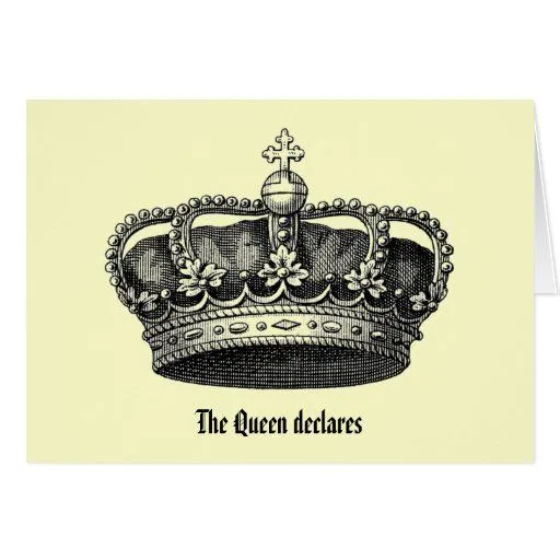 Tarjeta de cumpleaños de la corona de la reina | Zazzle Tarjeta de cumpleaños de la corona de la reina | Zazzle