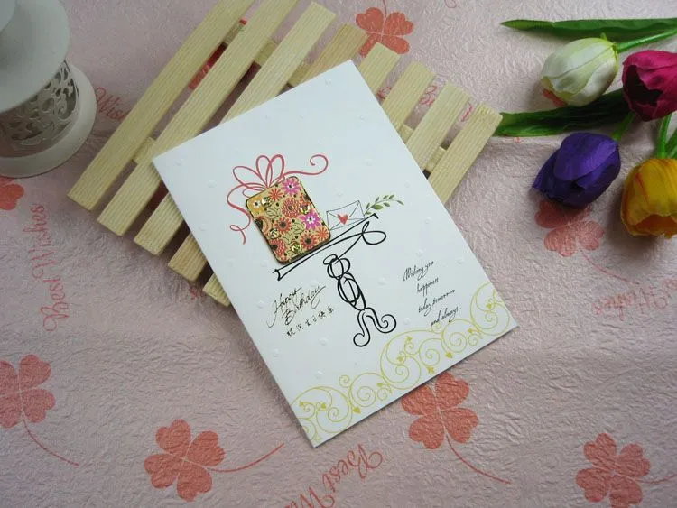 Tarjeta De Cumpleaños Hecha A Mano - Compra lotes baratos de ... Tarjeta De Cumpleaños Hecha A Mano - Compra lotes baratos de ...
