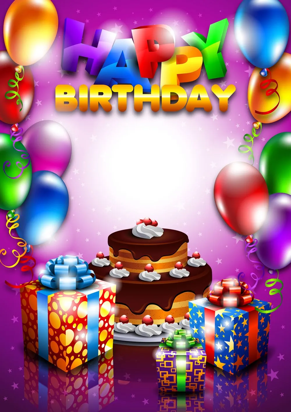 Tarjeta de cumpleaños con mensaje “Happy Birthday” | Imagenes para ... Tarjeta de cumpleaños con mensaje “Happy Birthday” | Imagenes para ...
