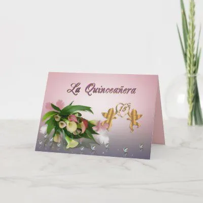 Invitación del cumpleaños de Quinceanera del La dé Tarjetas de Zazzle.