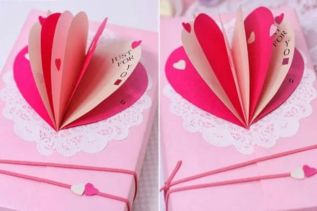 Como hacer Tarjeta-Etiqueta Corazon para Regalos - enrHedando Como hacer Tarjeta-Etiqueta Corazon para Regalos - enrHedando