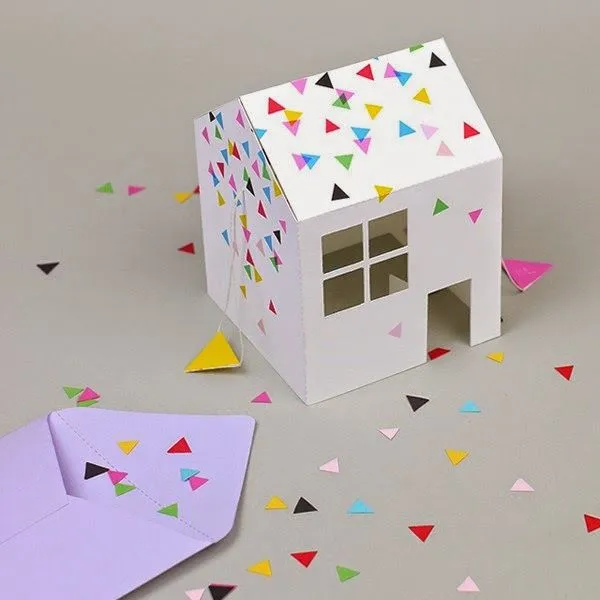 Cómo hacer una tarjeta de felicitación 3D ~ lodijoella Cómo hacer una tarjeta de felicitación 3D ~ lodijoella