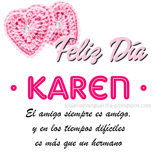 Tarjeta de Feliz Día Amiga Con Nombre de mujer LETRAS J * K * L ... Tarjeta de Feliz Día Amiga Con Nombre de mujer LETRAS J * K * L ...