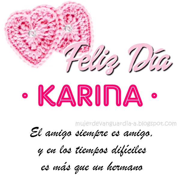 Tarjeta de Feliz Día Amiga Con Nombre de mujer LETRAS J * K * L ... Tarjeta de Feliz Día Amiga Con Nombre de mujer LETRAS J * K * L ...