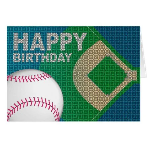 Feliz cumpleaños beisbolero - Imagui