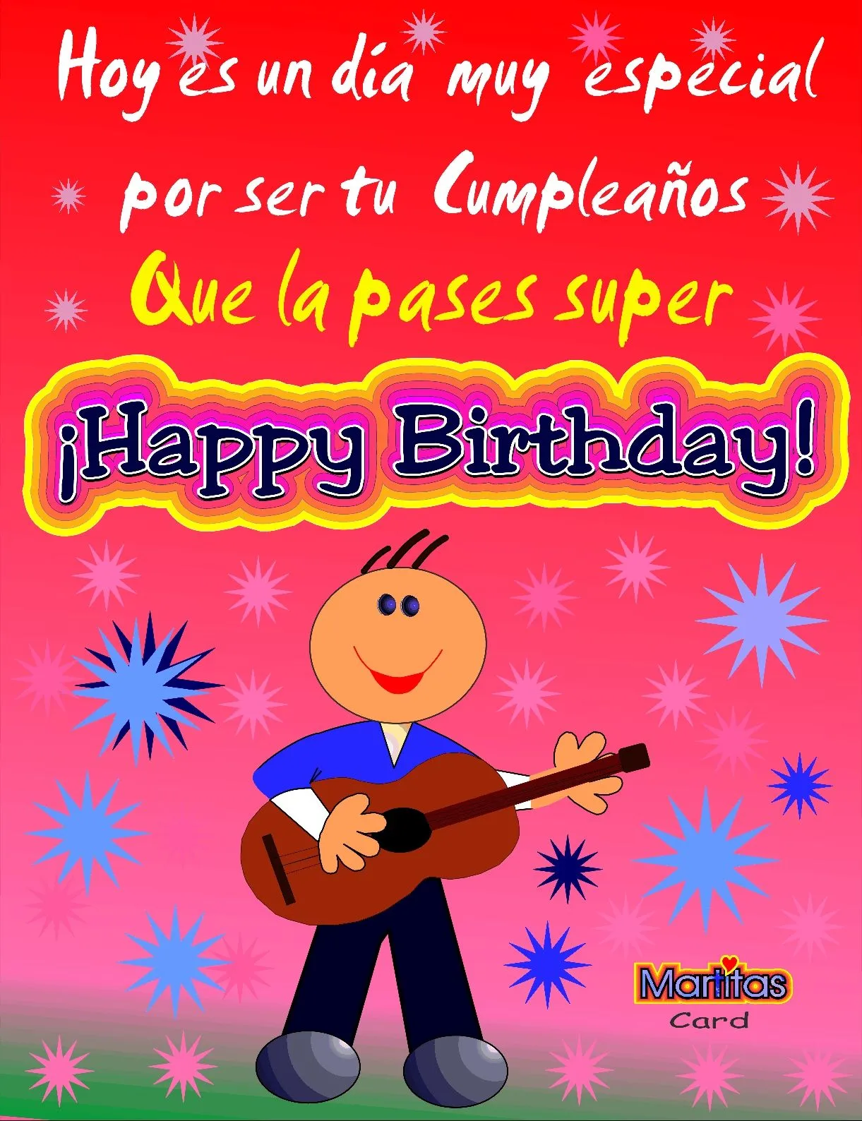 TARJETA FELIZ CUMPLEAÑOS « TARJETA DE FELICITACION TARJETA FELIZ CUMPLEAÑOS « TARJETA DE FELICITACION