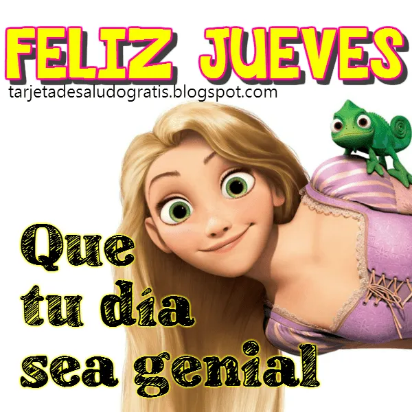 Tarjeta de Feliz Jueves: Que tengas un día genial | Imágenes con ... Tarjeta de Feliz Jueves: Que tengas un día genial | Imágenes con ...