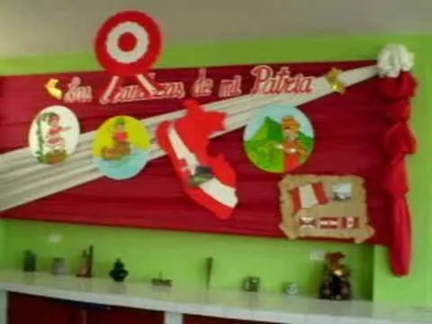 Tarjeta para las Fiestas Patrias.