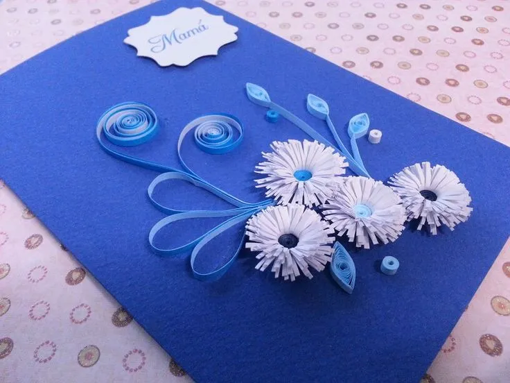 Tarjeta de filigrana de papel para Mamá. | By Carla Siu | Pinterest Tarjeta de filigrana de papel para Mamá. | By Carla Siu | Pinterest