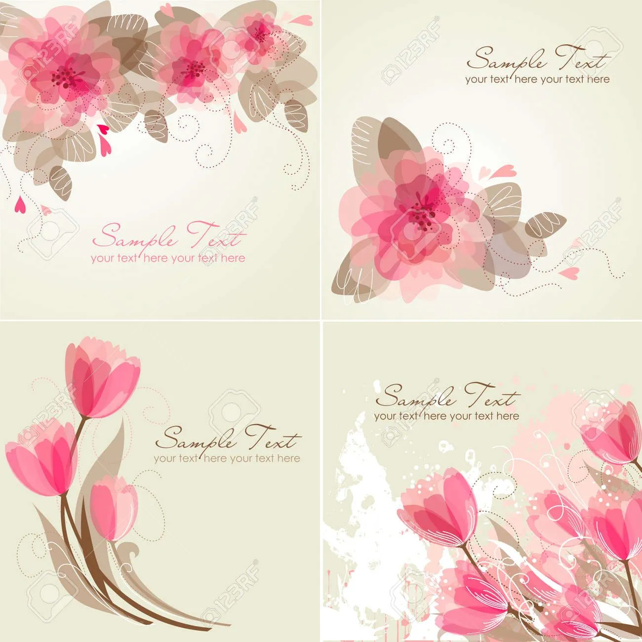 Tarjeta Flores Imágenes De Archivo, Vectores, Tarjeta Flores Fotos ... Tarjeta Flores Imágenes De Archivo, Vectores, Tarjeta Flores Fotos ...