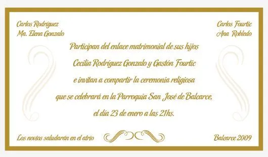 Tarjetas de participacion grado universitario - Imagui Tarjetas de participacion grado universitario - Imagui
