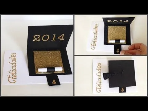 Tarjeta para graduacióngraduation card - YouTube