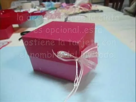 Tarjeta de invitación-caja recordatorio - YouTube