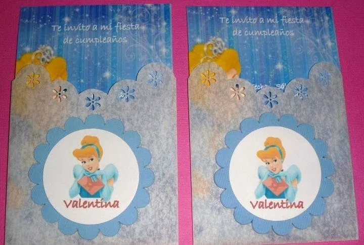 tarjeta de Invitacion | Piñata de Cenicienta | Pinterest tarjeta de Invitacion | Piñata de Cenicienta | Pinterest