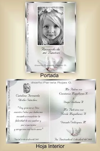 ... tarjeta invitacion recuerdo bautizos bebe encintados foto diseno ... tarjeta invitacion recuerdo bautizos bebe encintados foto diseno