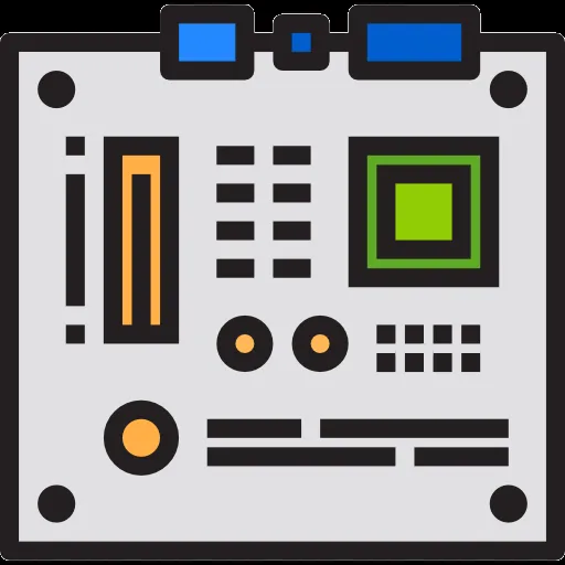 Tarjeta madre - Iconos gratis de computadora Tarjeta madre - Iconos gratis de computadora