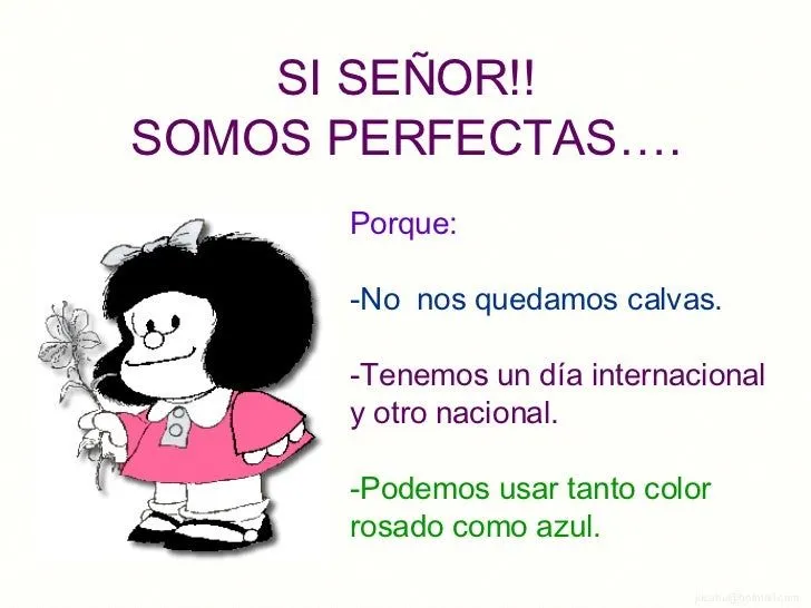 Tarjeta de mafalda feliz dia de la mujer - Nelira Pix