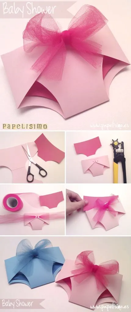 Tarjeta de pañal para baby shower | http://papelisimo.es/plantilla ... Tarjeta de pañal para baby shower | http://papelisimo.es/plantilla ...