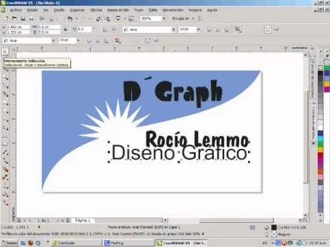 Tarjeta de Presentación en corel draw - YouTube Tarjeta de Presentación en corel draw - YouTube