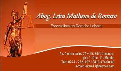 Imagenes de tarjetas de presentacion de abogados - Imagui