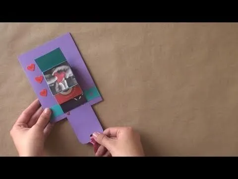 Tarjeta en "Cascada" // San Valentin [waterfall card] - YouTube