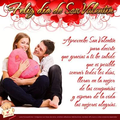 Tarjeta de San Valentín 14 de Febrero - 2013 con imagen de parejas ... Tarjeta de San Valentín 14 de Febrero - 2013 con imagen de parejas ...