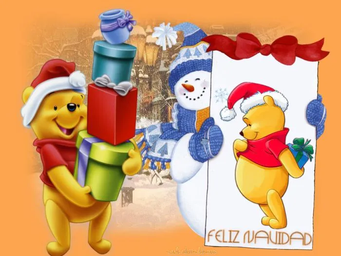 winnie pooh navidad