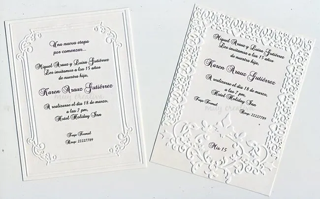Bordes para tarjetas de bautizo - Imagui