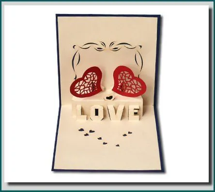 Cartas 3D de amor - Imagui