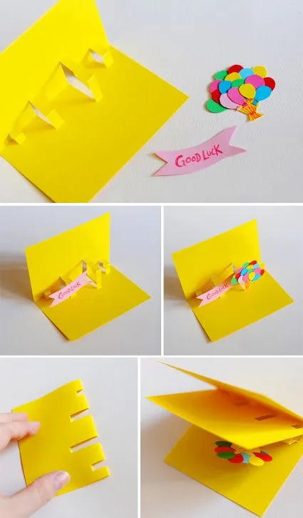 Cómo hacer tarjetas 3D para toda ocasión « Manualidades Cómo hacer tarjetas 3D para toda ocasión « Manualidades
