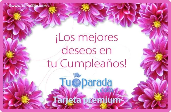 Tarjetas de flores para cumpleaños, postales con flores de cumpleaños Tarjetas de flores para cumpleaños, postales con flores de cumpleaños