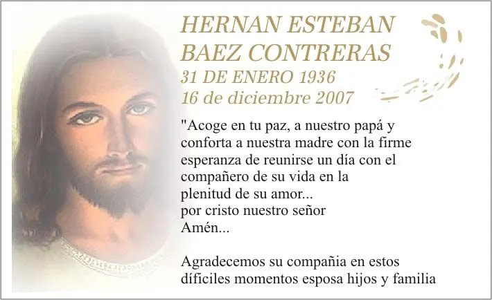 Tarjetas aniversario fallecimiento para imprimir cristianas - Imagui