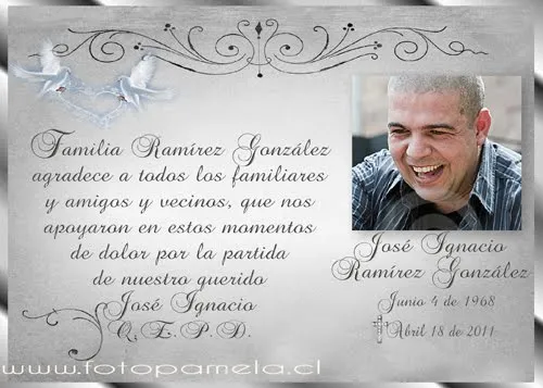 Tarjetas de agradecimiento para misa de difunto - Imagui Tarjetas de agradecimiento para misa de difunto - Imagui