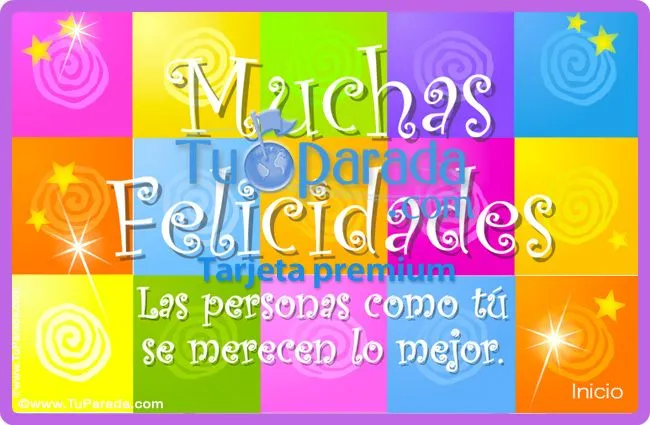 Tarjetas de felicidades, postales de felicidades, tarjetas para ... Tarjetas de felicidades, postales de felicidades, tarjetas para ...