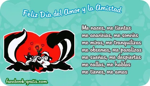 Tarjetas para el día del amor y la amistad - Facebook Gratis Tarjetas para el día del amor y la amistad - Facebook Gratis