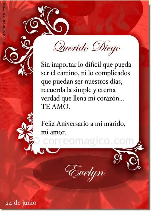Tarjetas para aniversario de enamorados - Imagui Tarjetas para aniversario de enamorados - Imagui
