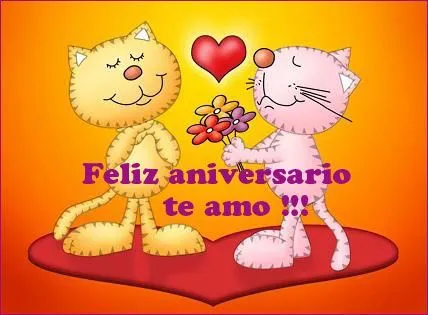 tarjetas de aniversario | facebook feliz aniversario te amo ...