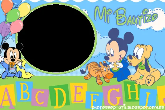 Tarjetas de bautismo de Mickey Mouse - Imagui Tarjetas de bautismo de Mickey Mouse - Imagui