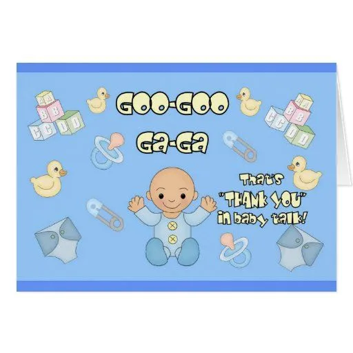 Tarjetas de bienvenida bebés - Imagui